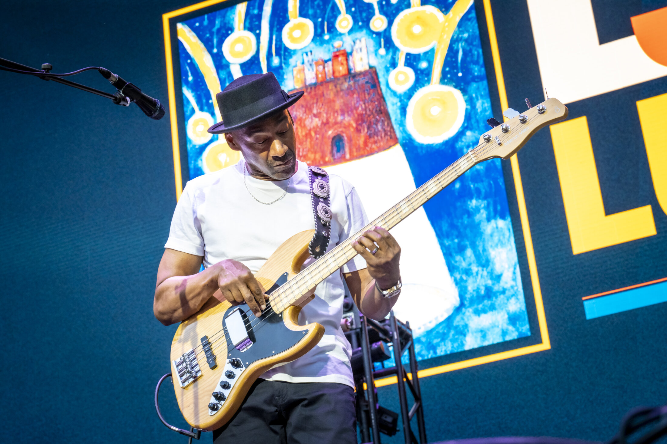 Marcus Miller Live Lucca Summer Festival 2024 Foto Francesco Prandoni 0002