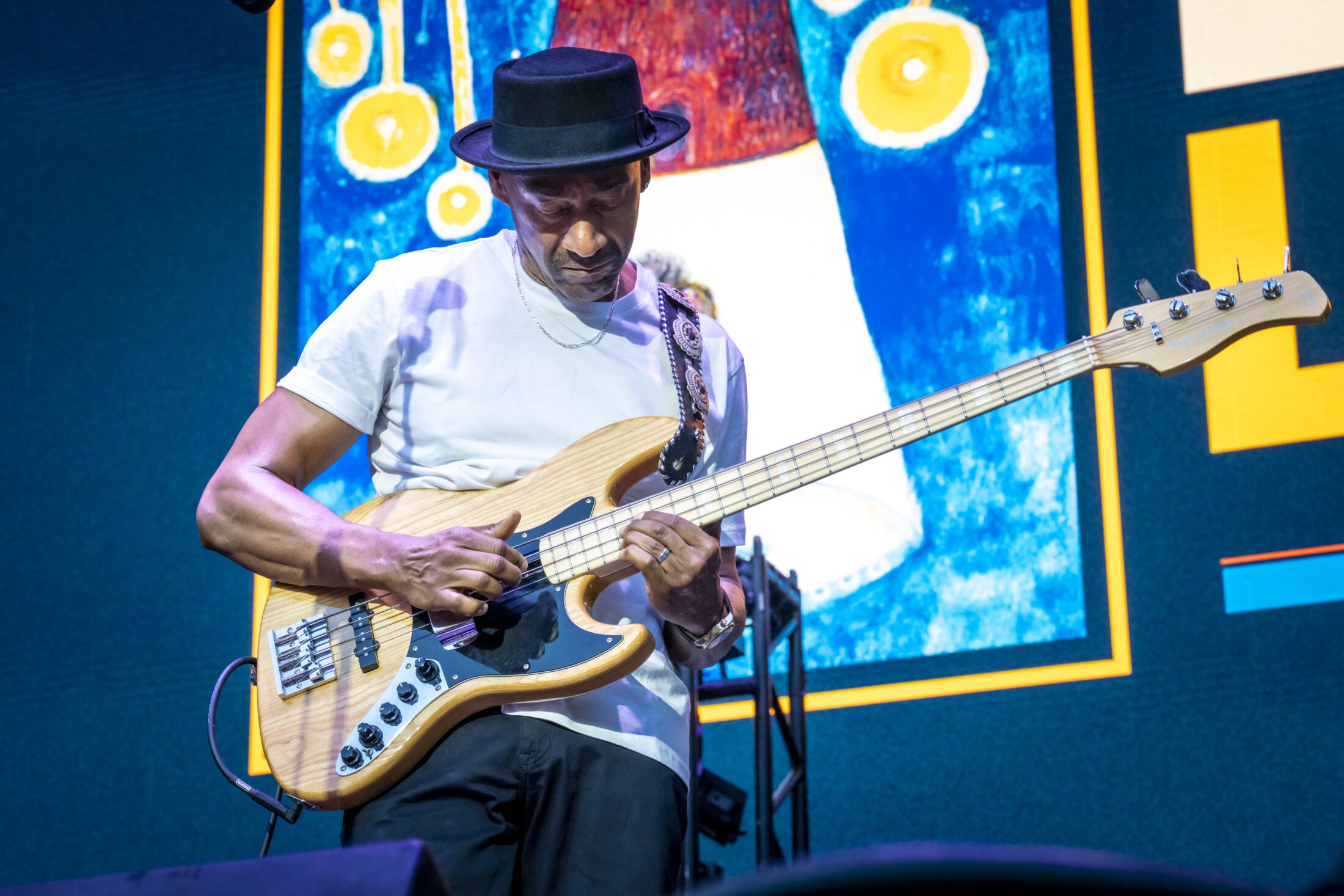 Marcus Miller Live Lucca Summer Festival 2024 Foto Francesco Prandoni 0003