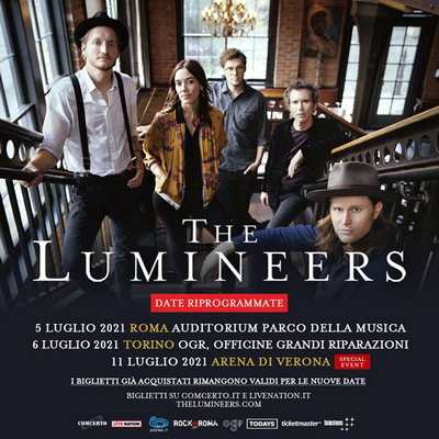 The Lumineers date 2021