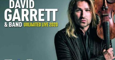 David Garrett Live 2020 manifesto