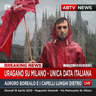 Auroro Borealo - Live Uragano su Milano