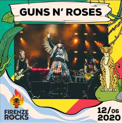 Guns n roses Firenze rocks 2020