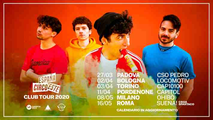 Espana Circo Este tour club 2020