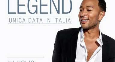 John Legend Live Lucca Summer Festival 2020