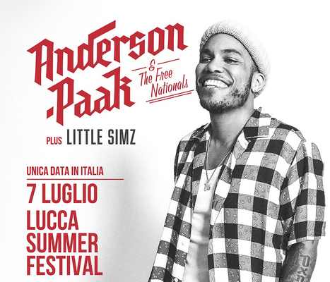 anderson .Paak Lucca Summer Festival 2020
