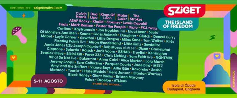 Sziget Festival 2020