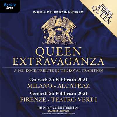 Queen Extravaganza Live Italy 2021