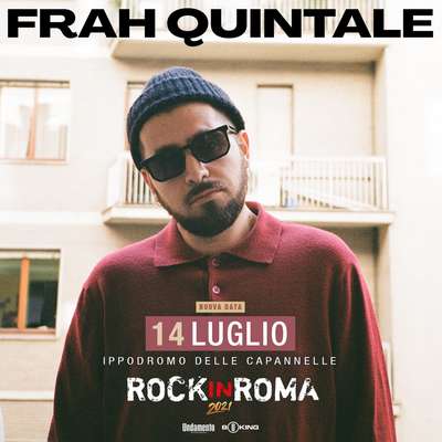 Frah Quintale rock in roma 2021