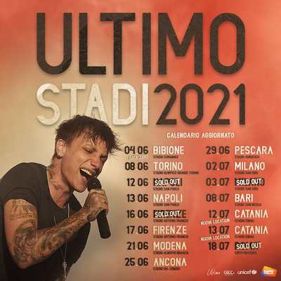 Ultimo tour stadi 2021
