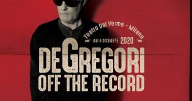 Francesco De Gregori Off The Record Milano