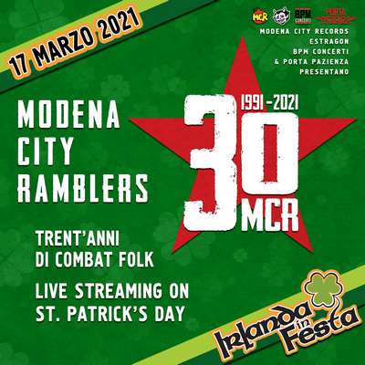 Modena City Ramblers 30 anni live streaming