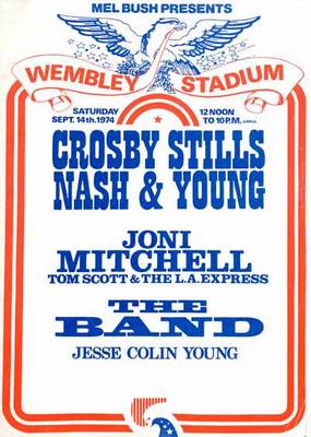 CSN&Y Live Londra 1974