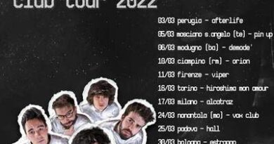 rovere club tour 2022
