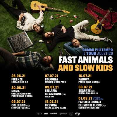 Fast Animals and Slow Kids Tour Acustico 2021