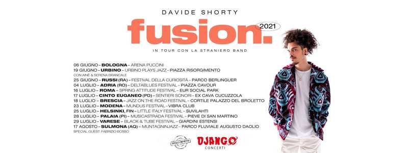 Davide Shorty live 2021