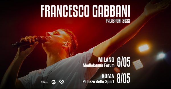Francesco Gabbani Palasport 2022