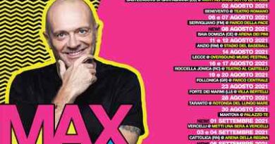 Max Pezzali Mx 90 live aggiornamento 20 luglio