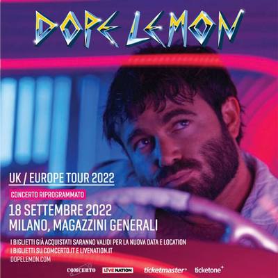 Dope Lemon Settembre 2022