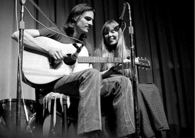 JONI MITCHELL e JAMES TAYLOR