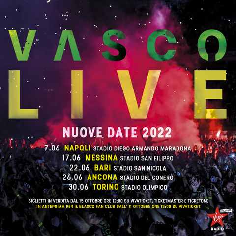 vasco rossi tour 2022 verona