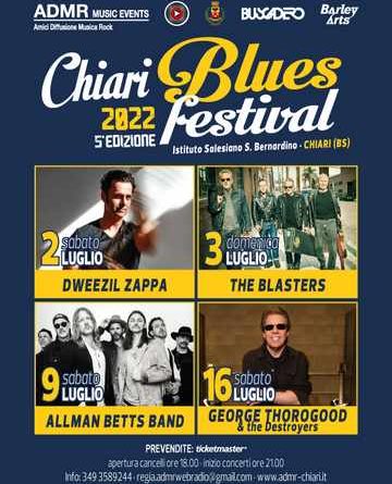 chiari blues festival 2022 manifesto