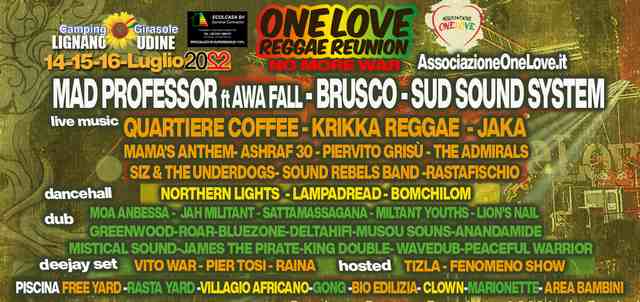 One love reggae reunion 2022