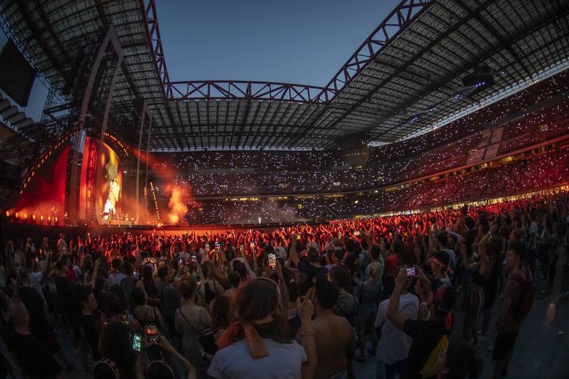 San Siro live Ultimo 24 luglio 2022