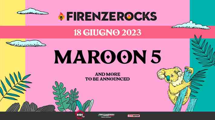 Firenze rocks Maroon 5