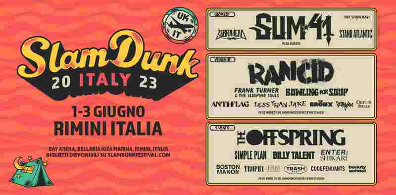 SLAM DUNK FESTIVAL ITALY 2023