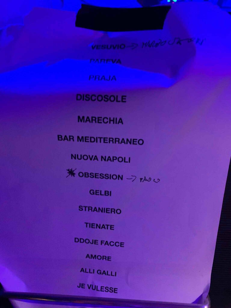 Nu Genea Scaletta Live Milano