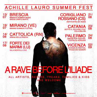 ACHILLE LAURO le date estive