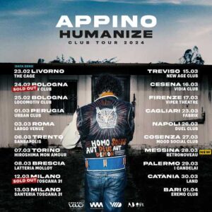Andrea Appino Humanizer Tour recensione e scalitta concerto milano