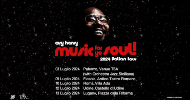 CORY HENRY il tour italiano