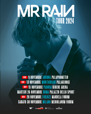 MR. RAIN: nuove date palasport