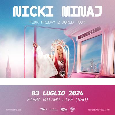 NICKI MINAJ il tour mondiale fa tappa in Italia