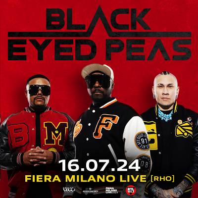 BLACK EYED PEAS in Italia