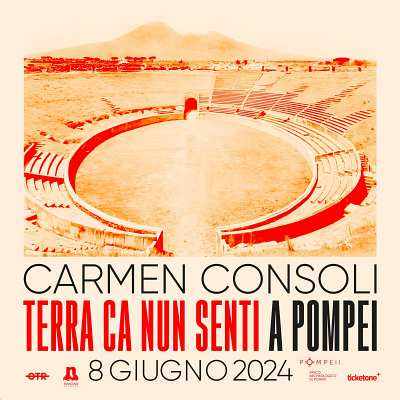 CARMEN CONSOLI live a Pompei