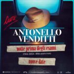 ANTONELLO VENDITTI il tour estivo
