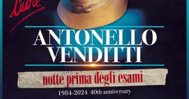 ANTONELLO VENDITTI il tour estivo