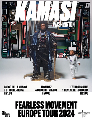 KAMASI WASHINGTON: tre date autunnali