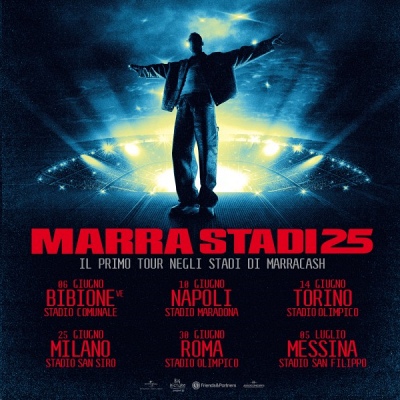 MARRACASH in tour negli stadi