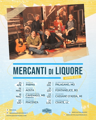 MERCANTI DI LIQUORE: di nuovo dal vivo