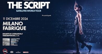 THE SCRIPT: a dicembre 2024 in Italia con il nuovo disco