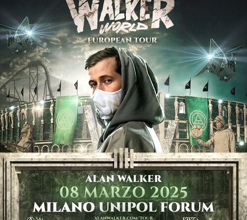 ALAN WALKER: torna in Italia