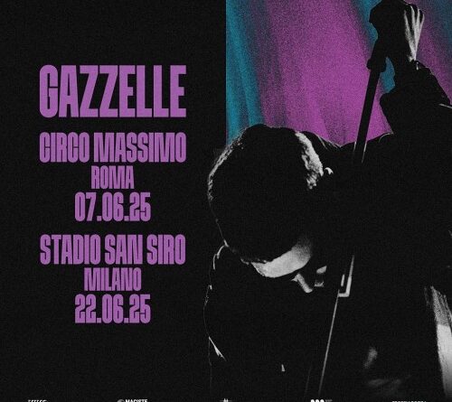 GAZZELLE: i live dell’estate 2025