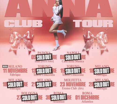 ANNA: sold out e nuova data