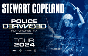 STEWART COPELAND: in Italia con il concerto orchestrale