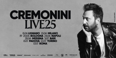 CESARE CREMONINI: live negli stadi