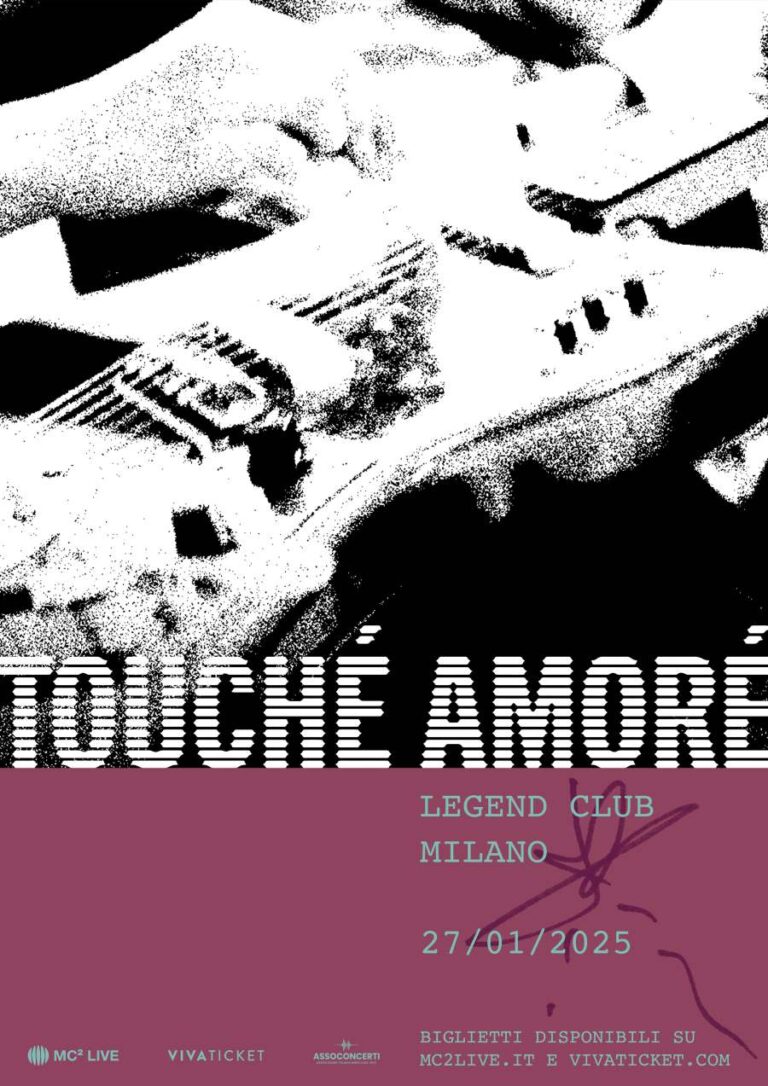 TOUCHÉ AMORÉ: una data a Milano