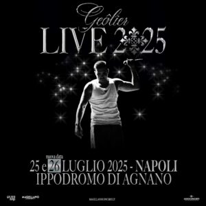 GEOLIER: ad Agnano due date luglio 20245 poster